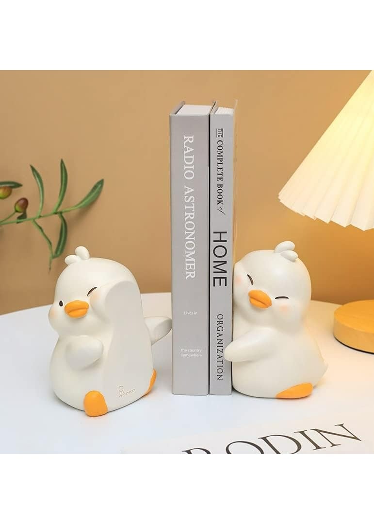 كرة الأرانب اللطيفة للتزيين كدعامات للكتب لحماية الكتب على المكتب أو الشرفة لديك في المنزل أو المكتب، دعامات الكتب للديكور المكتبي. - Image 4