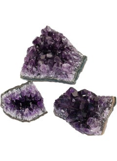 SUNYIK SUNYIK Natural Amethyst Quartz Crystal Cluster, Druzy Geode Specimen Gemstone Sculpture Sphere  - Image 4