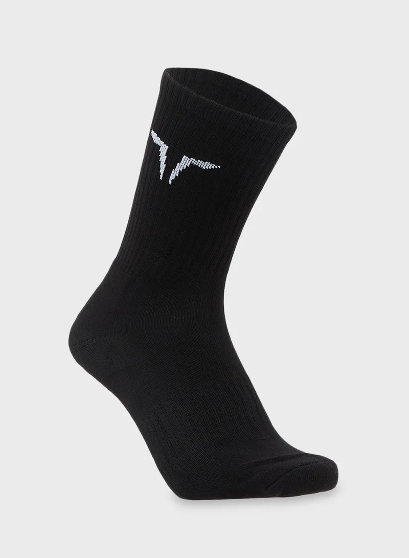 سكوات وولف Pack Of 3 - Core Crew Socks