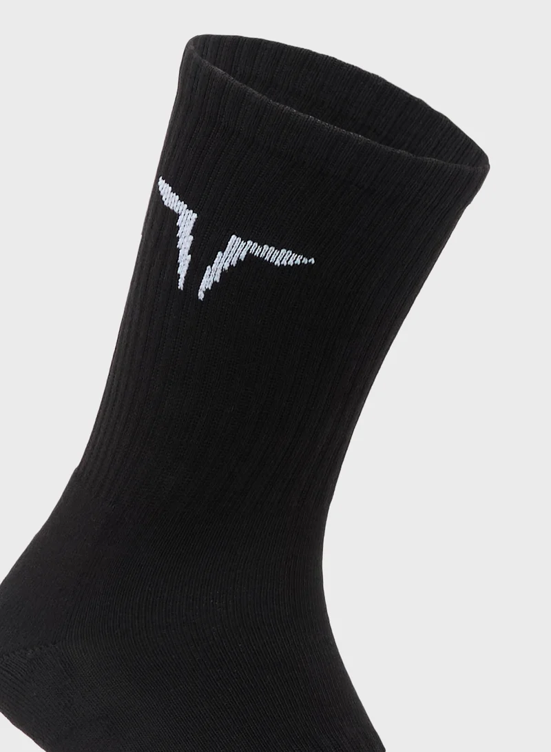 SQUATWOLF Pack Of 3 - Core Crew Socks