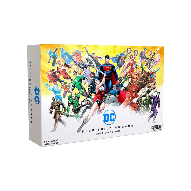 CRYPTOZOIC ENTERTAINMENT DC DeckBuilding Game Multiverse Box - Image 2