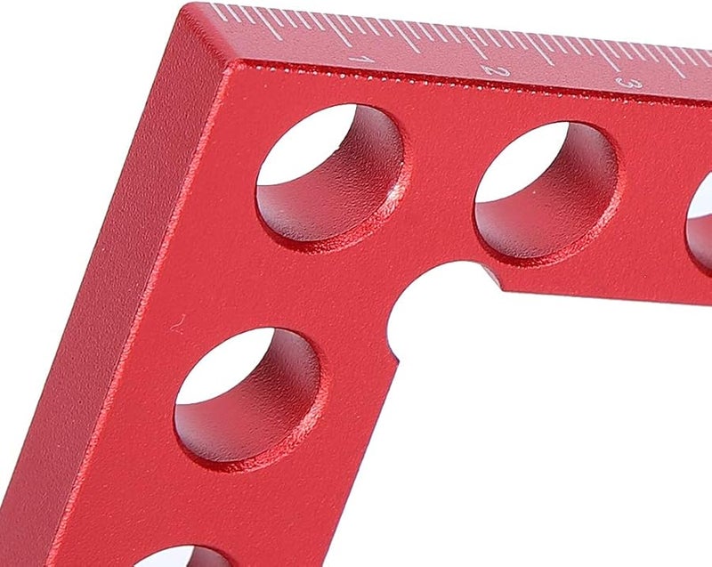 90 Degree Positioning Square Right Angle Ruler 100mm Aluminum Alloy Corner Clamp for Woodworking Cabinets Picture Frames - Image 4