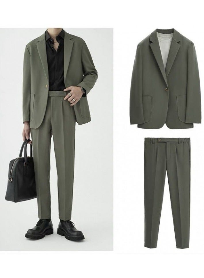 Shougu Casual And Versatile Loose-fitting Suit Sets - Image 1
