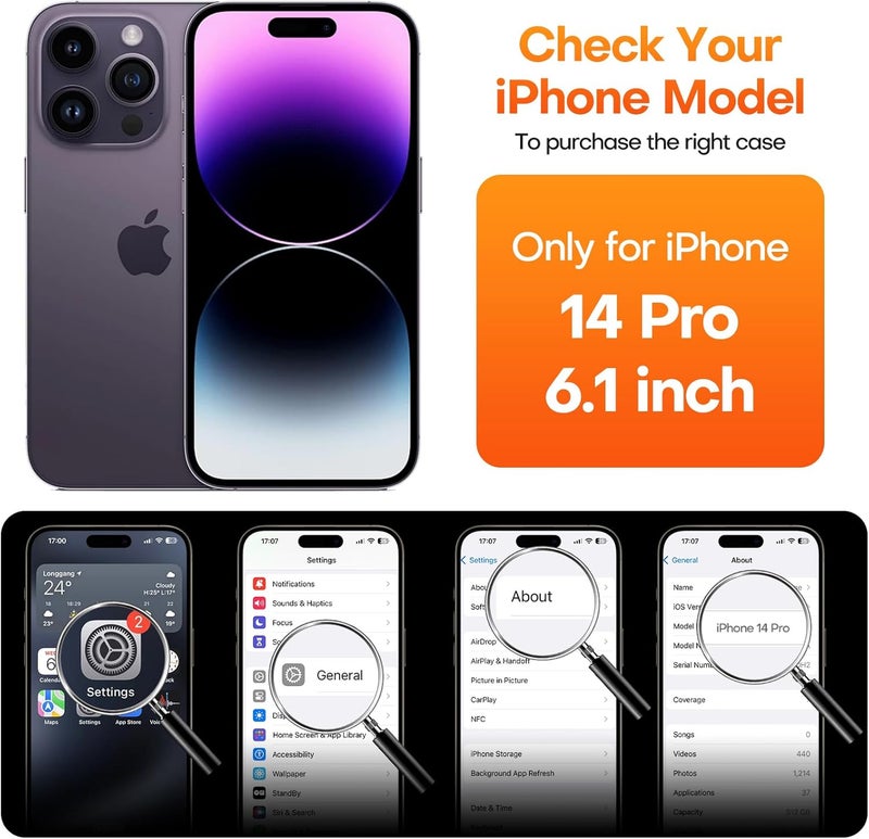 ImpactStrong 3-Pack Shatterproof Tempered Glass Screen Protector for iPhone 14 Pro [Easy Installation Frame] [Bubble Free] [9H Hardness] [Full Coverage] Case Friendly, 6.1 Inch - Image 2