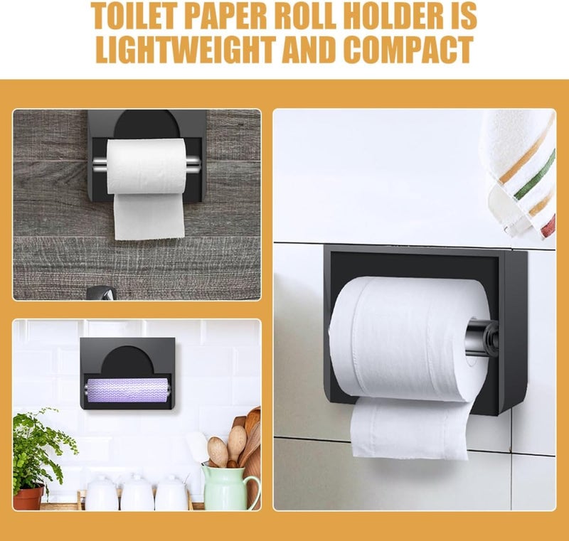 3pcs Toilet Paper Holder Rods Spring Loaded Stainless Steel Toilet Roll Replacement Sticks Universal Fit for Bathroom Wall Mount - Image 3