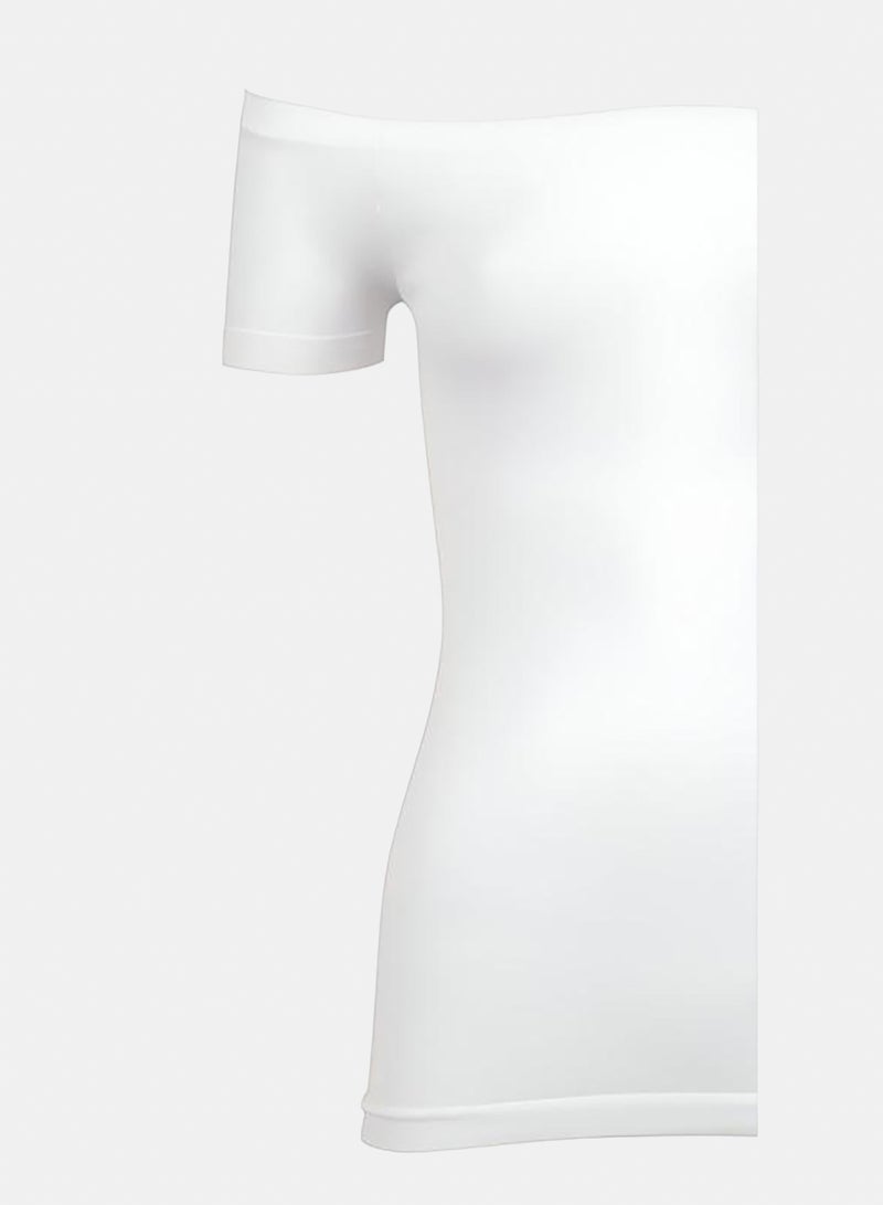 Silvy Lycra Nancy Half Sleeves Off Shoulder Top - Image 3