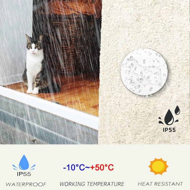 YisTech WiFi Dog Door Bell for Potty Training to Go Outside, Smart Doggie Door Bell for Dog, Wireless Doggy Doorbell with Phone App - Image 5