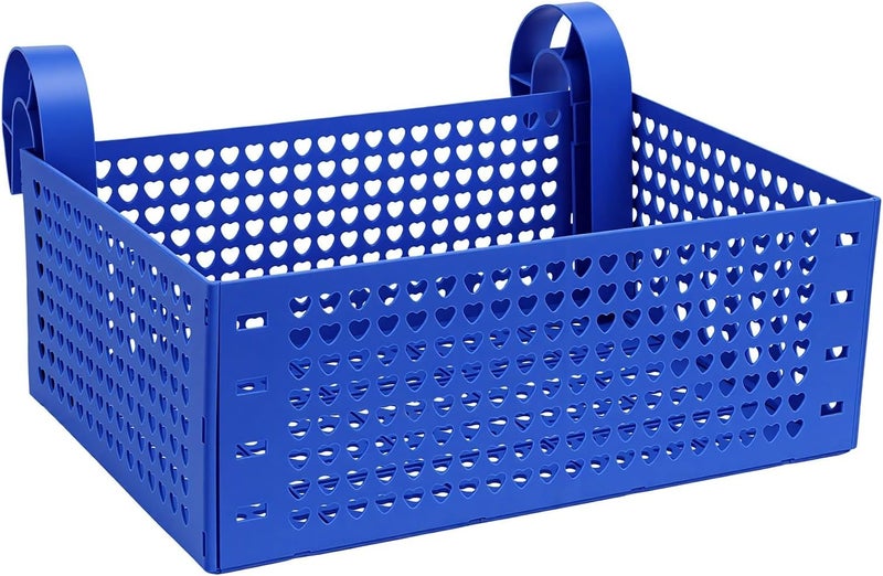 TOPINCN Poolside Storage Basket for Frame Pools, Plastic Folding - Image 1