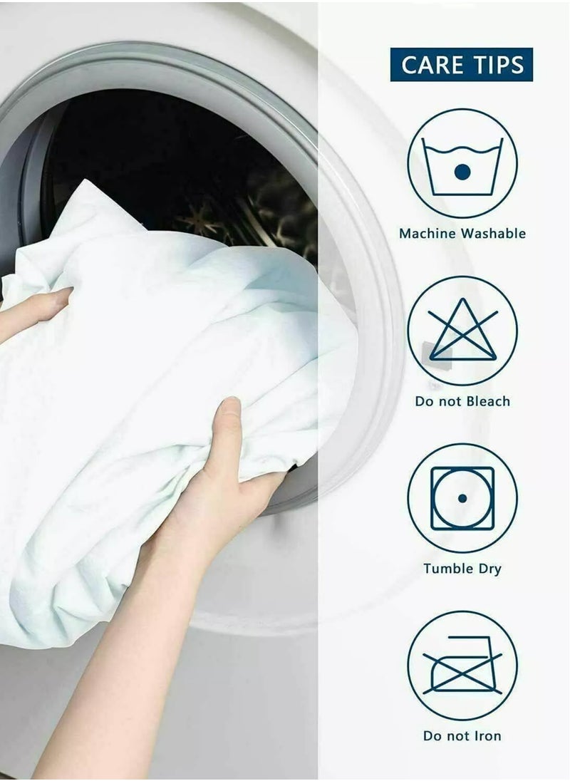 Art Comfort Waterproof Pillow Protectors – 100% Liquid Resistant – Luxury Cotton, Hypoallergenic, Breathable, Ultra Soft – Ultimate Protection Against Spills, Stains, Dust Mites & Allergens  - Image 5