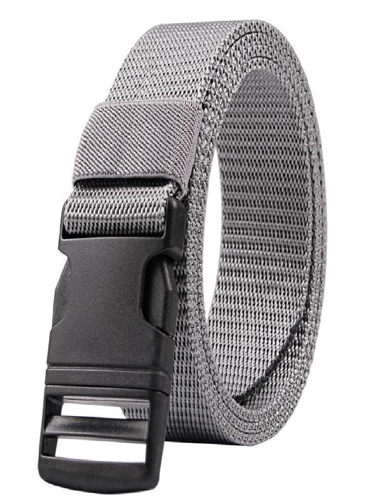 Eckek - Tactical Nylon Belt For Man Outdoor Multi Functional Canvas Plastic Buckle Waistband High Quality Trouser Men Belt Brown DT043 - Image 1