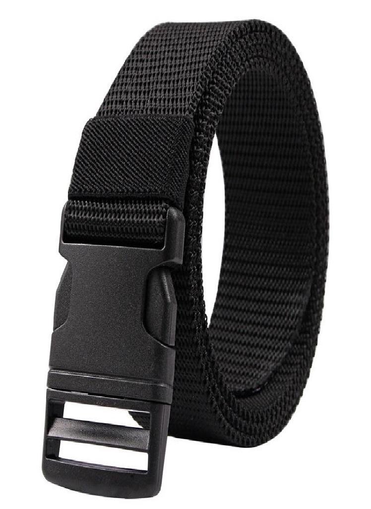 Eckek - Tactical Nylon Belt For Man Outdoor Multi Functional Canvas Plastic Buckle Waistband High Quality Trouser Men Belt Brown DT043 - Image 1
