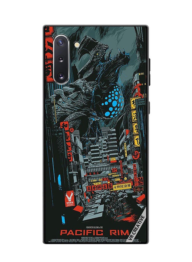 VR CREATIVE Protective Case Cover For Samsung Galaxy Note10 5G Pacific Rim Design Multicolour - Image 1