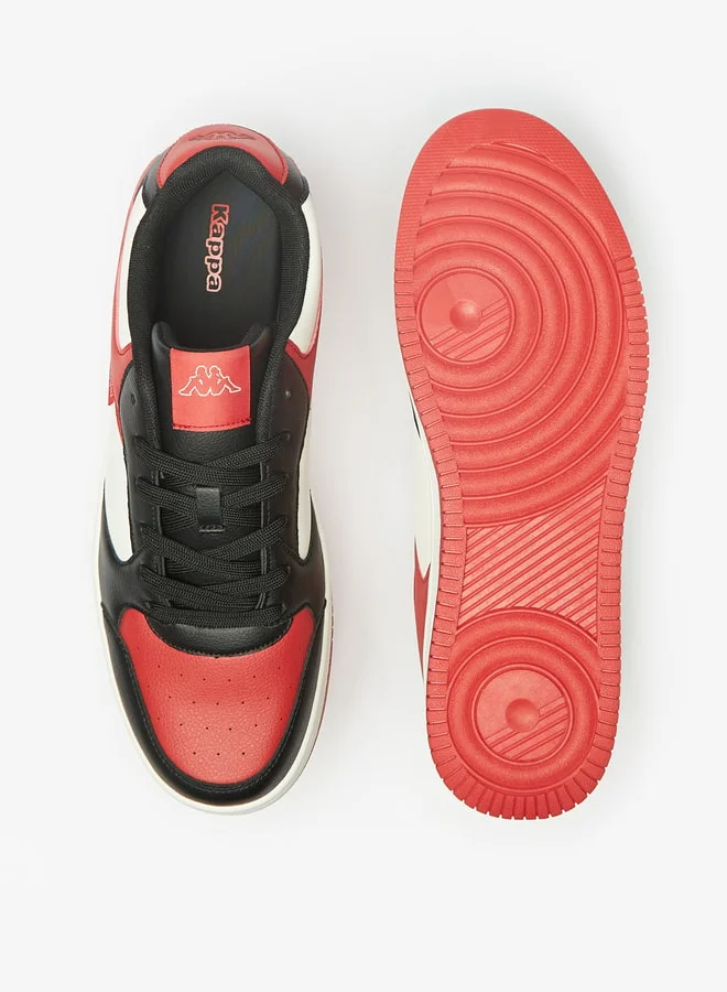 Kappa Mens Colourblocked Sneakers with Lace-Up Closure