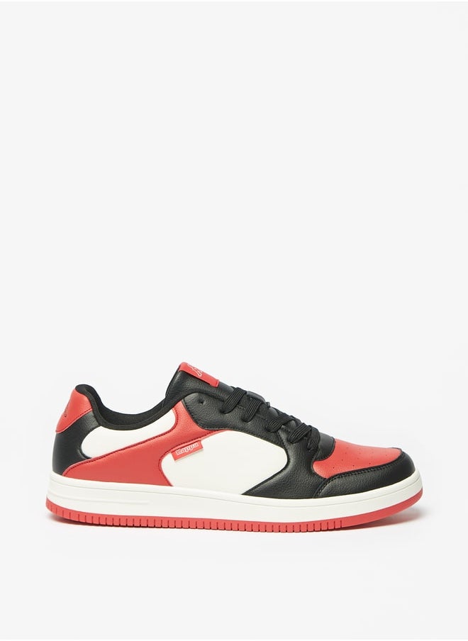 Kappa Mens Colourblocked Sneakers with Lace-Up Closure  - Image 1