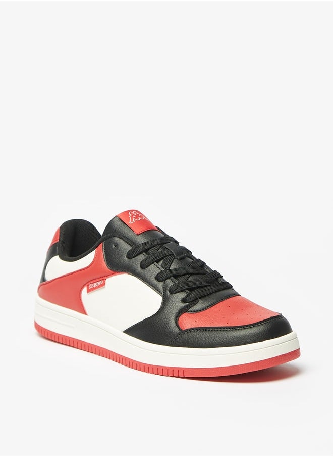 Kappa Mens Colourblocked Sneakers with Lace-Up Closure  - Image 3