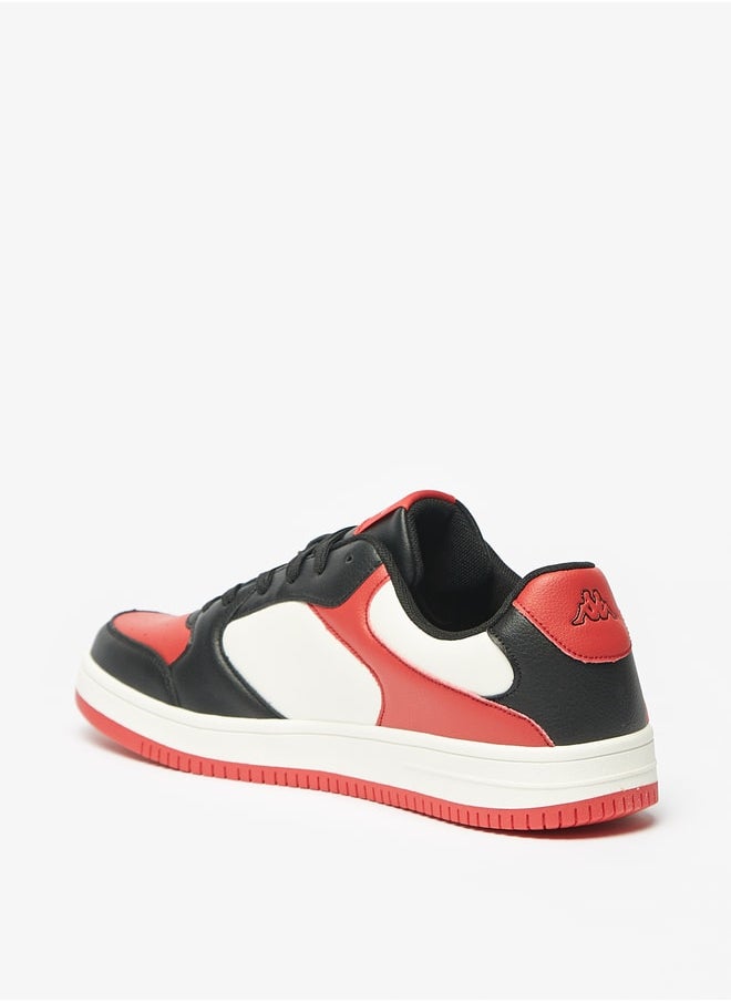 Kappa Mens Colourblocked Sneakers with Lace-Up Closure  - Image 4