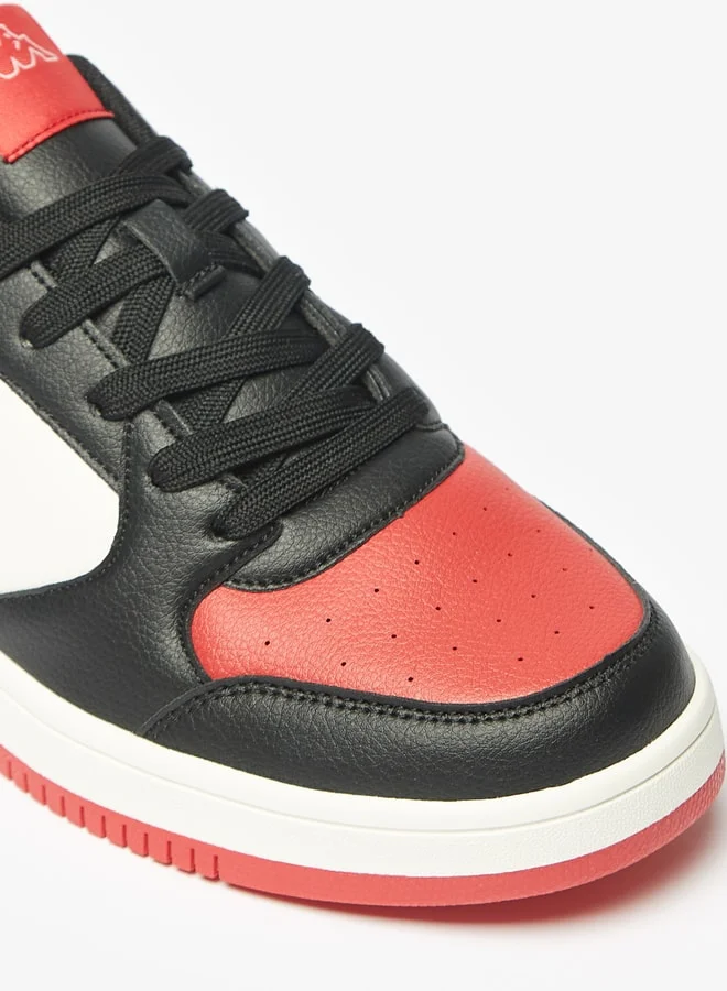 Kappa Mens Colourblocked Sneakers with Lace-Up Closure
