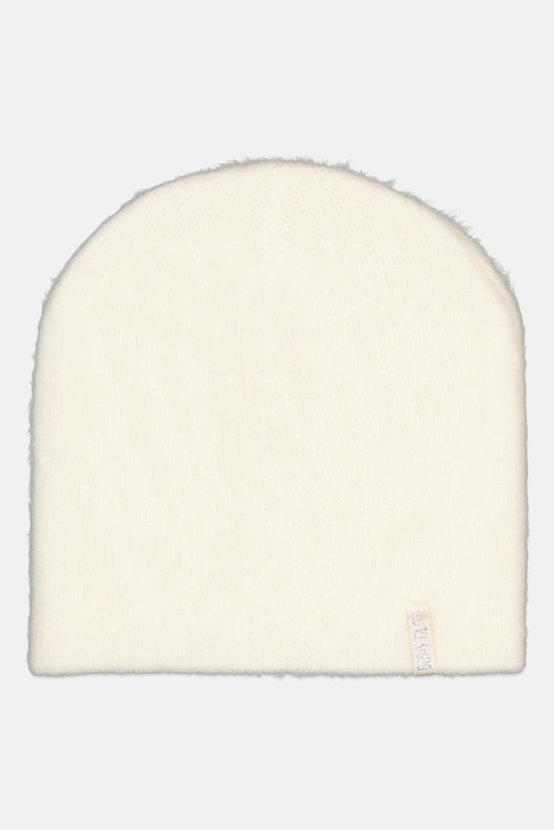 Body Glove Women Brand Logo Beanie Cap, Ivory  - Image 1