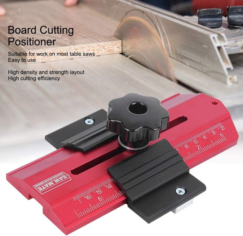 Thin Table Saw Jig, Module Slicing Positioner Woodworking Table Saw Jig, Contour Gauge Shape Duplicator High Safety for Board Cutting - Image 4