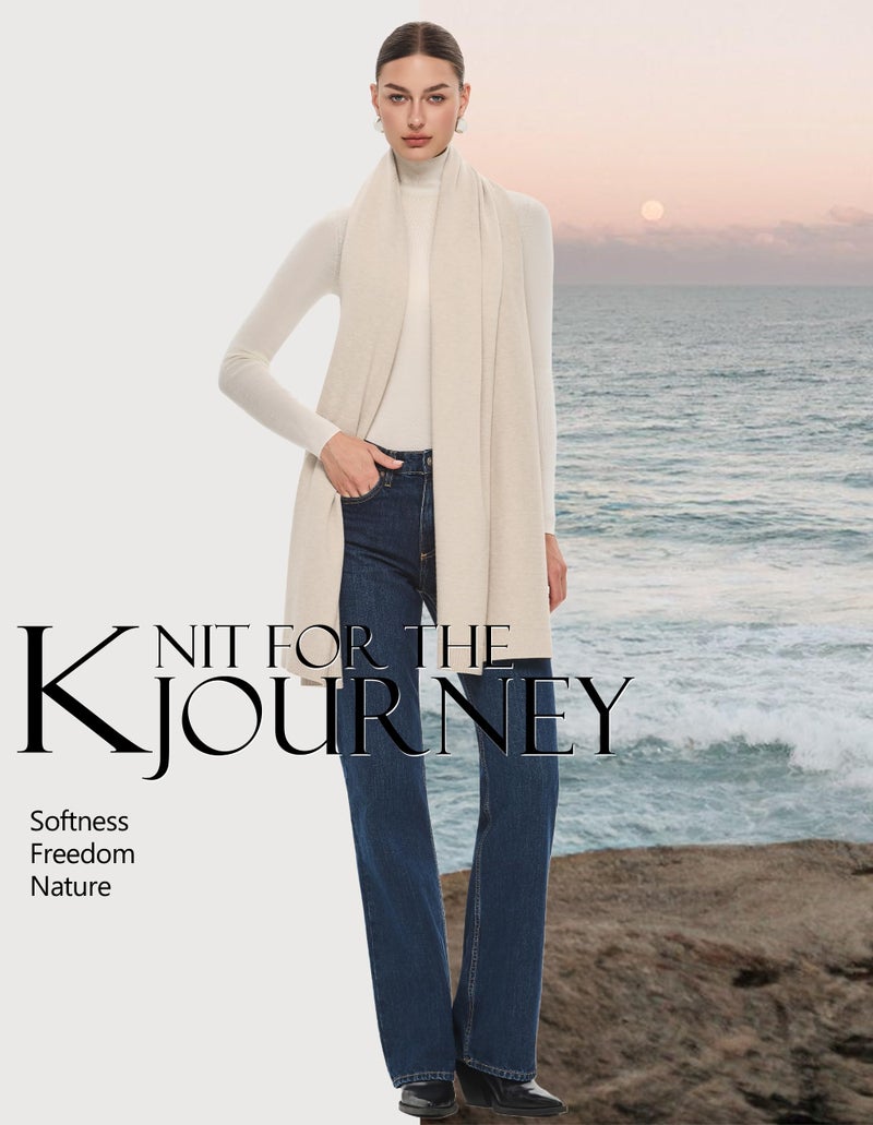 PULI Women's Pashmina Shawl Wraps for Evening Dress Large Scarf Blanket Long Wedding Bridals Winter Warm Shoulder Wrap Barley Twist - Image 3