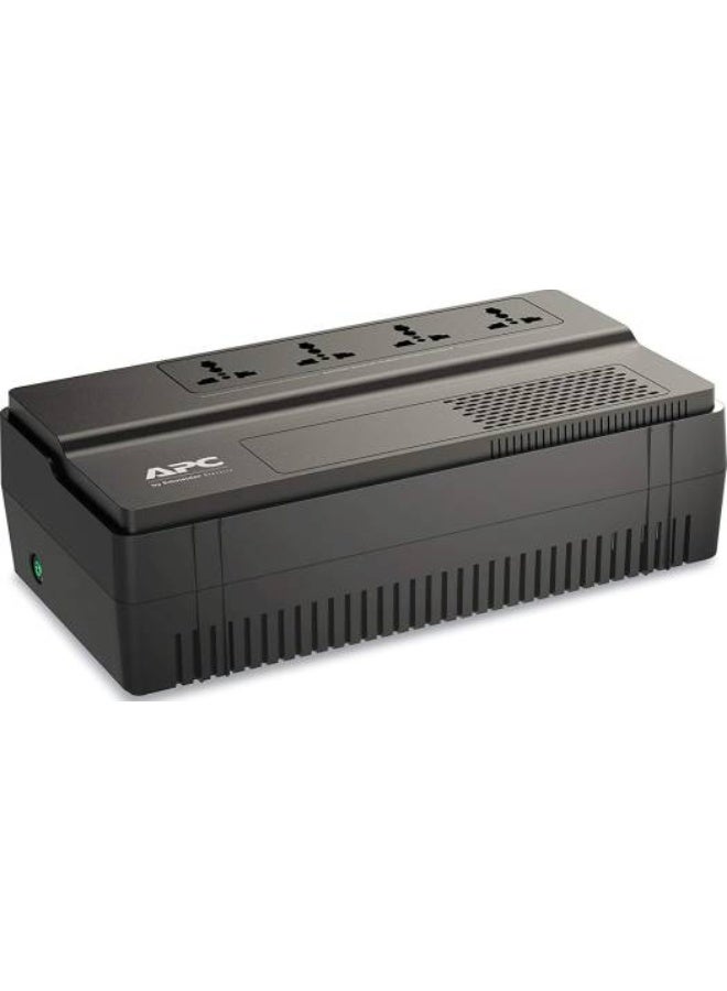 APC Easy UPS, 800VA Rated Power, Floor/Wall Mount, 230V Main Input & Output Voltage, 4x Universal outlets, AVR | BV800I-MSX