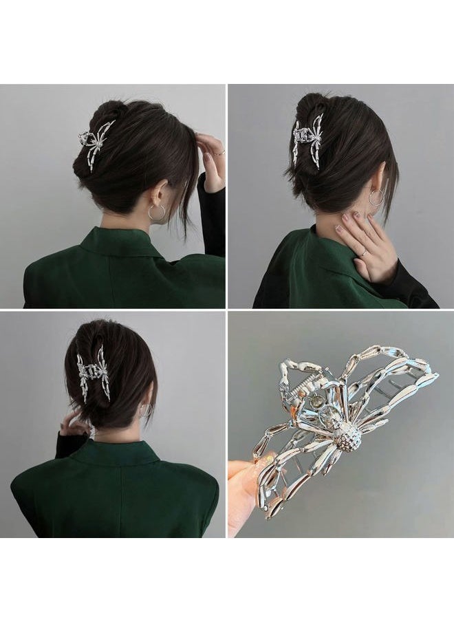 AEGYPIUS Spider Hair Clip, 4.52 x 1.77 Inches Halloween Claw Clips for Women Spider Claw Clip, Spider Hair Clips for Women Spider Hair Accessories Spider Clips for Hair Halloween Hair Clips for Women  - Image 5