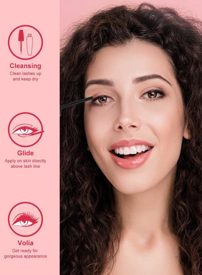 +1HEROLABS Lash Serum Based On Botanical Formula, Lash Essential Serum For Nourishing Lashes & Brows (5ML, 5-Month Supply) (pink) - Image 3