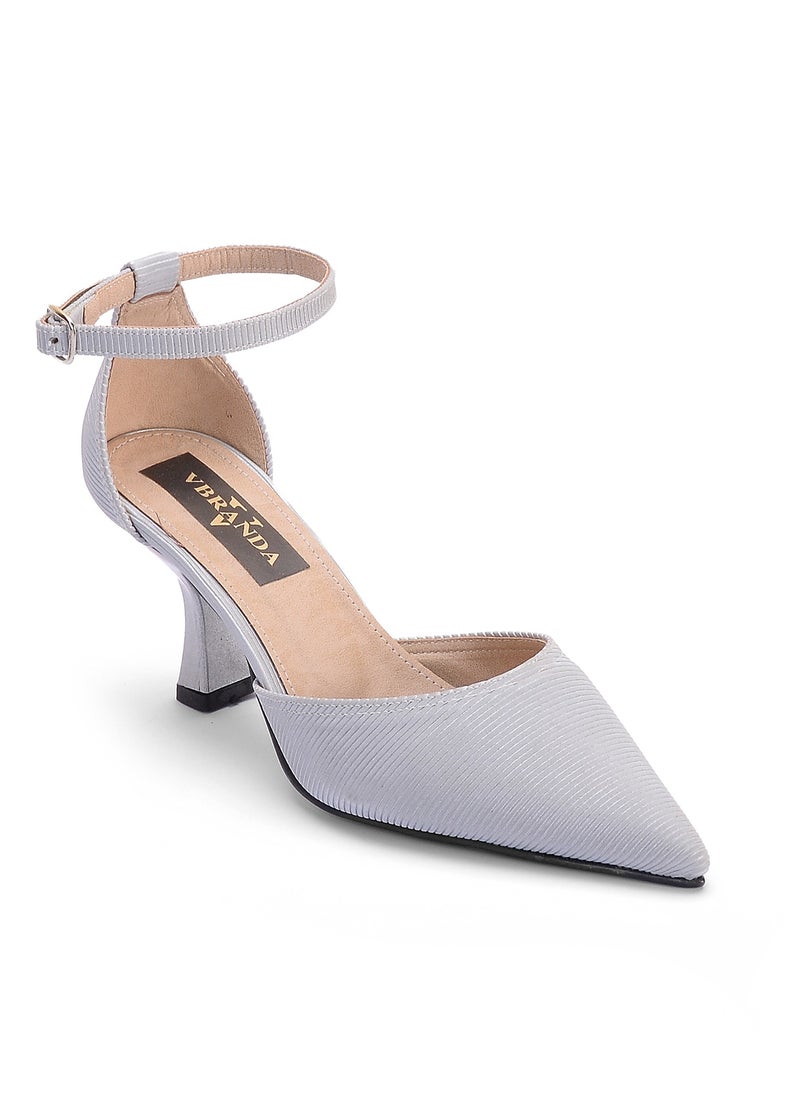Vbranda - High Quality Elegant Tulle Sandal C-59-GRAY - Image 1