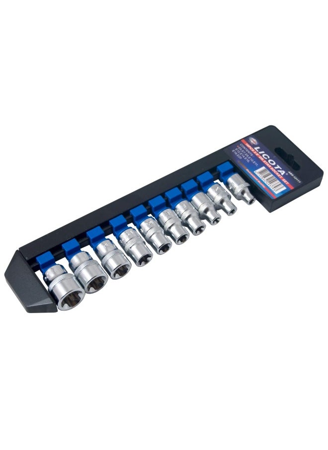 LICOTA 10 Piece Star Socket Set 3 8 Inchive  - Image 2