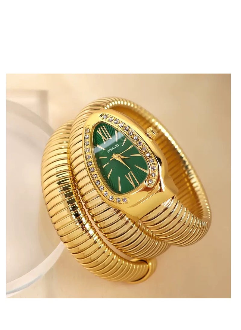 BIFANXI BIFANXI Snake Watch Women's Fashion Bracelet Watch  - Image 1