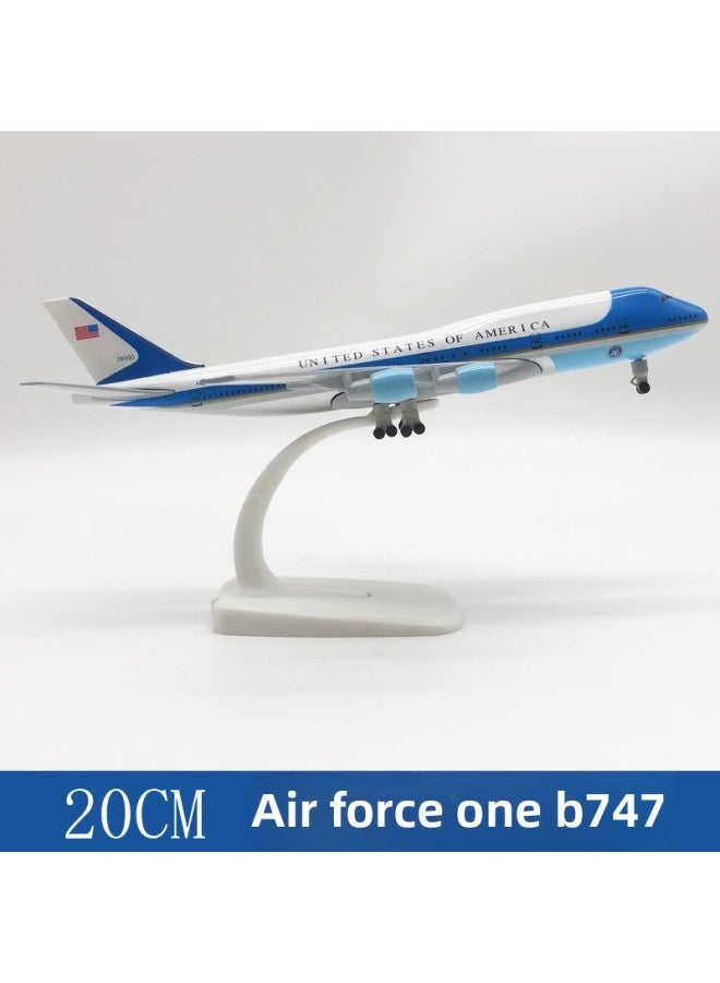 Kids Toy - 20cm-air force one 747 Kids Toy - Fun Learning Toy, Creative Play, Birthday Gift for Boys Girls, Interactive Game, Kids Development - Image 1