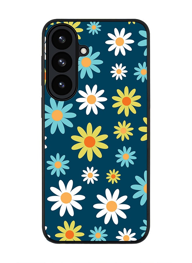 Stylizedd For Samsung Galaxy S26 Case,Slim fit Camera Protection, Shockproof Thin Phone cover  - Pick A Daisy - Image 1