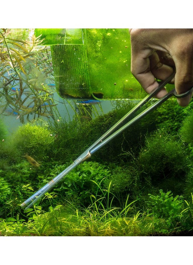 Mandala Crafts Mandala Crafts Stainless Steel Aquascape Tools Kit - Aquascaping Tools Aquarium Tweezers Tongs Aquarium Scissors for Aquarium Plants Fish Tank - Terrarium Tools  - Image 5