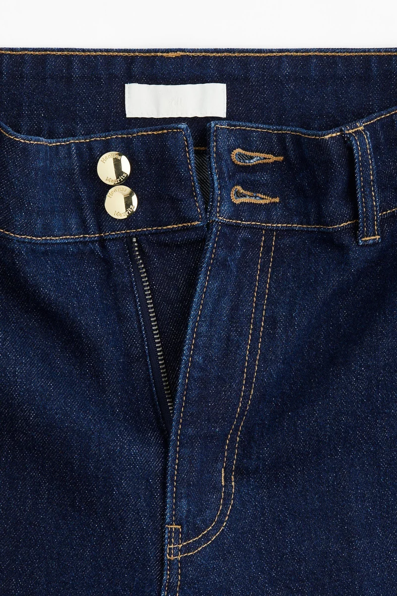 اتش اند ام جينز بخصر عالي وواسع