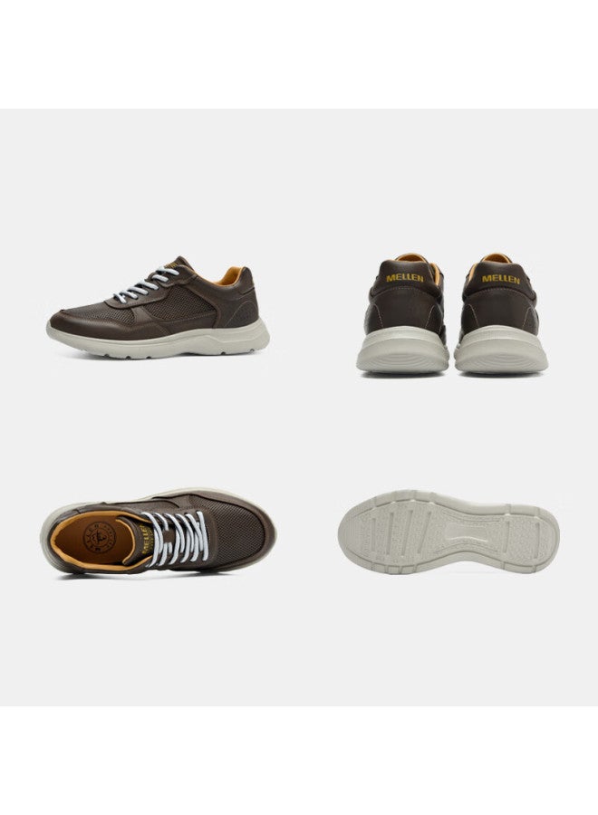 Mellen Versatile Travel Shoes, Lightweight Breathable Shock-absorbing Sports Casual Shoes Mf577511 Brown 38 - Image 2