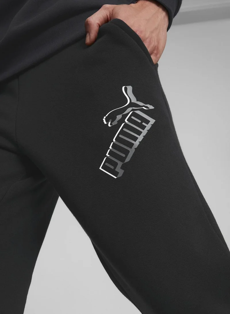 PUMA Essential Big Logo Sweatpants