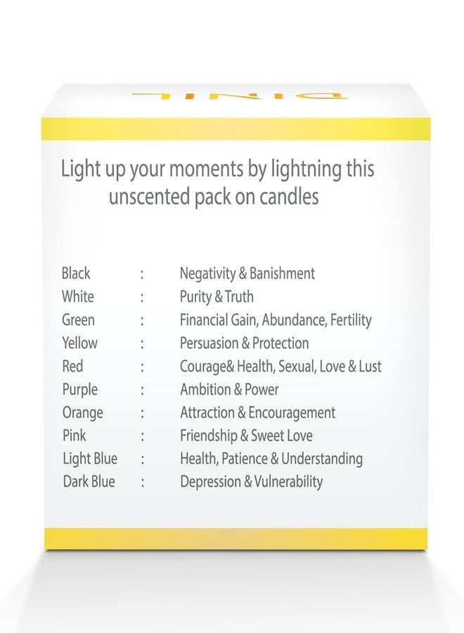 Dinil - Spell & Chime Candles – Premium Mini Taper Candles for Rituals, Prayer, Birthdays, Meditation, Altar, Spells, Chime Candles (100, 10 Assorted Colors) - Image 2