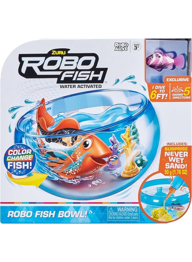 Zuru Robo Fish Swimming Bowl Playset - Image 1