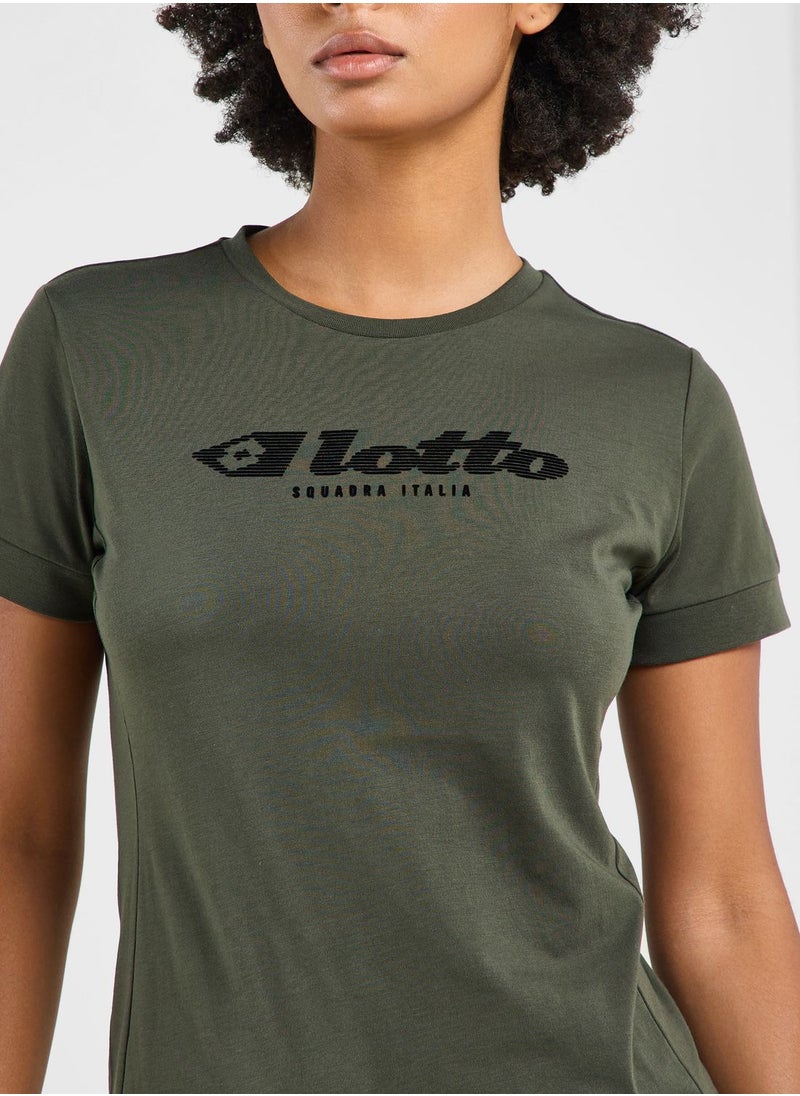 Lotto Sports Athletica Due  V Tee Short Sleeve  - Image 3