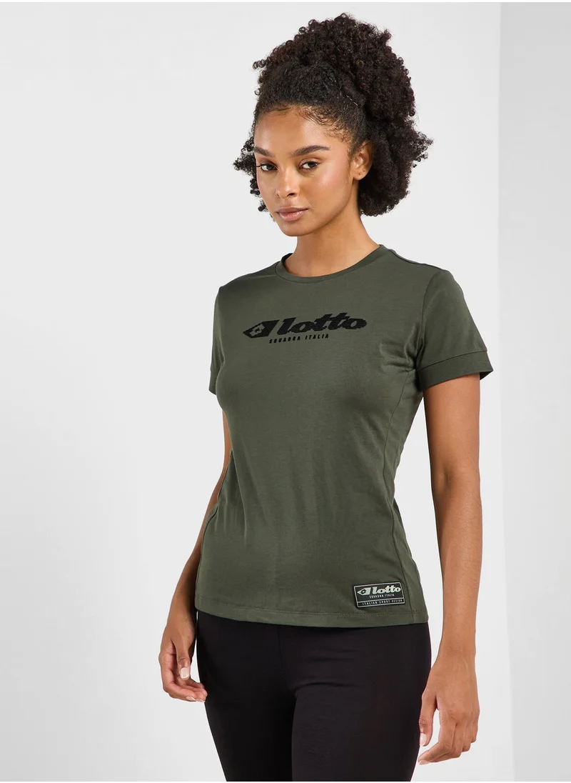 Lotto Sports Athletica Due  V Tee Short Sleeve