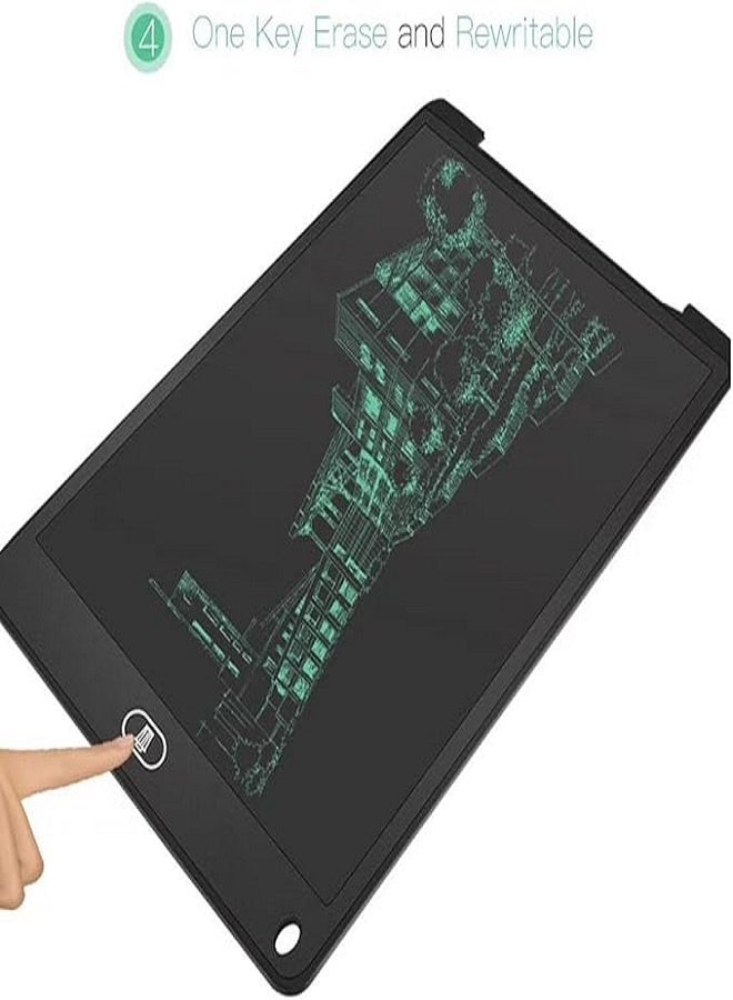 12 LCD Writing Tablet-Black - Image 3