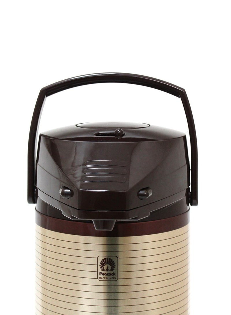 Peacock Airpot Pump Flask 3L – Premium Japan-Made Insulated Beverage Dispenser - Image 5