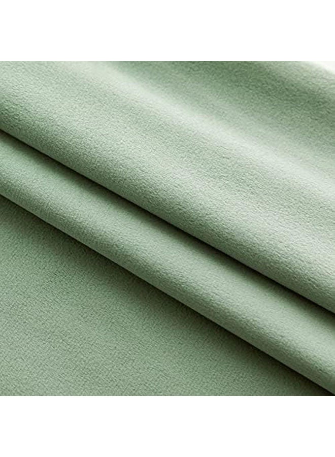  انتكس بيت الستائر طقم غطاء وسادة مربع مزخرف قطيفة ناعم سميك مكون من قطعتين - Image 4