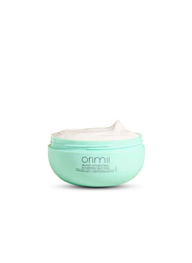 Orimii - Bump Hydrating Stretch Marks Body Butter For Women | Whipped Body Cream For Pregnancy | Enriched With Cocoa & Shea Butter | Lightweight, Non Sticky, Pregnancy & Breastfeeding Safe (100gm) - Image 1