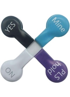 Generic Set Of 4 Pieces Magnetic pen holder MultiColor  - Image 2