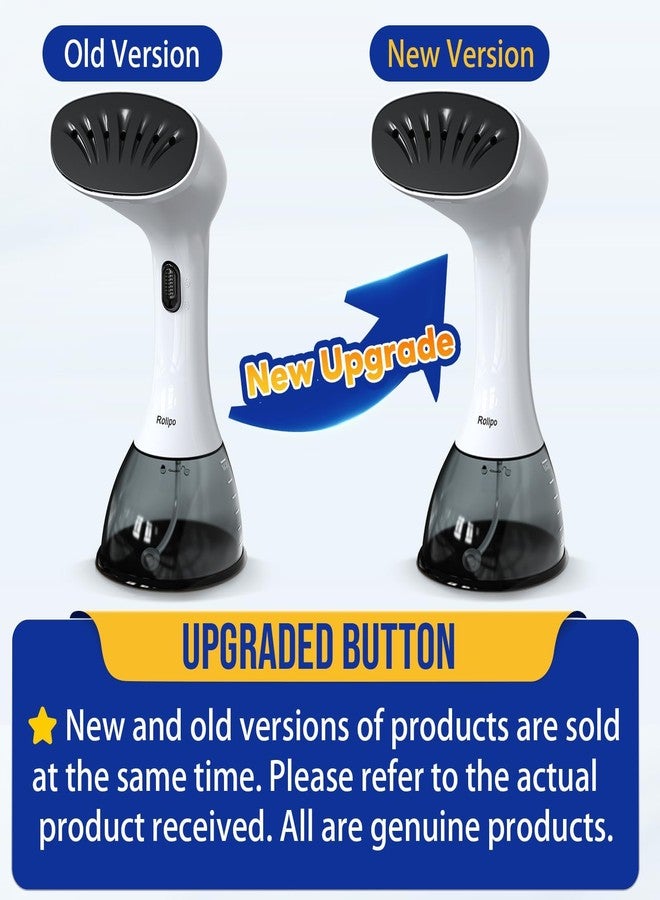 Rolipo Steamer for Clothes 1350W, Portable Handheld Clothes Steamer for Home & Travel, Upgraded 400ML Tank, Fast Heat-Up Wrinkle Remover with Leak-Proof Design - Image 2