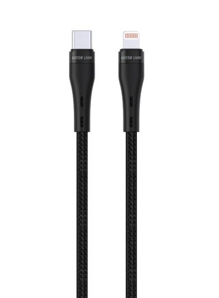 Braided USB-C to Lightning 5 Meter - Black