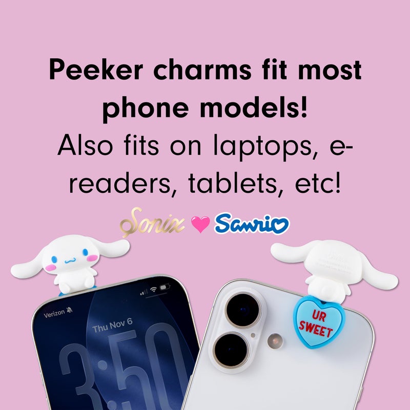 Sonix x Sanrio Hello Kitty & Friends Peekers - Sweethearts Series Blind Box - Adhesive Decorative Mini Figures - Includes Hello Kitty, Cinnamoroll, Kuromi, My Melody, Pochacco, or Mystery Character - Image 4