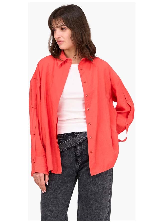 Clue Watermelon Tencel Shirt - Image 1