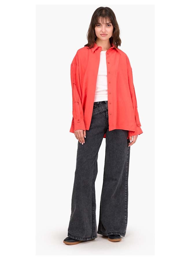 Clue Watermelon Tencel Shirt - Image 4